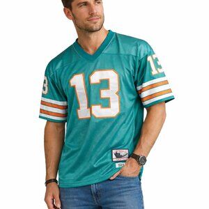 MITCHELL & NESS Dan Marino Miami Dolphins 1994 Throwbacks Jersey Aqua Men 50, XL